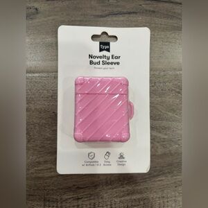 Pink Suitcase AirPods case